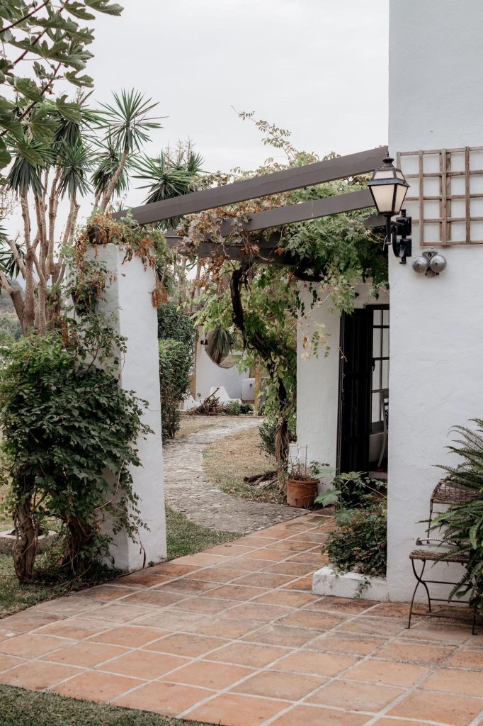 The gardens of exclusive traditional Andalusian wedding and events venue.